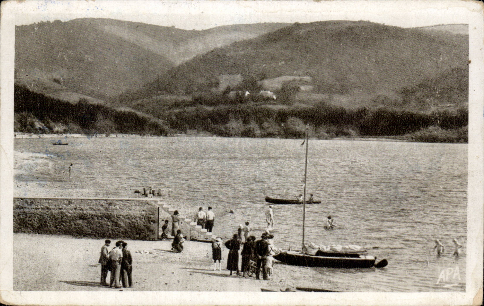 Saint Ironwood - the Landing stage - CPA