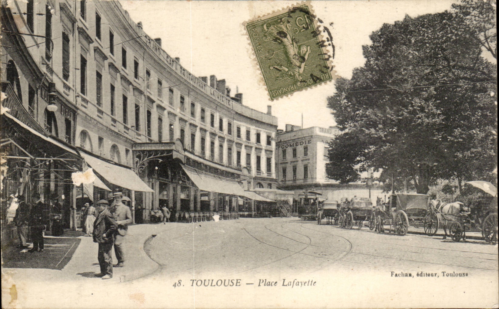 Toulouse - Place Lafayette - CPA 