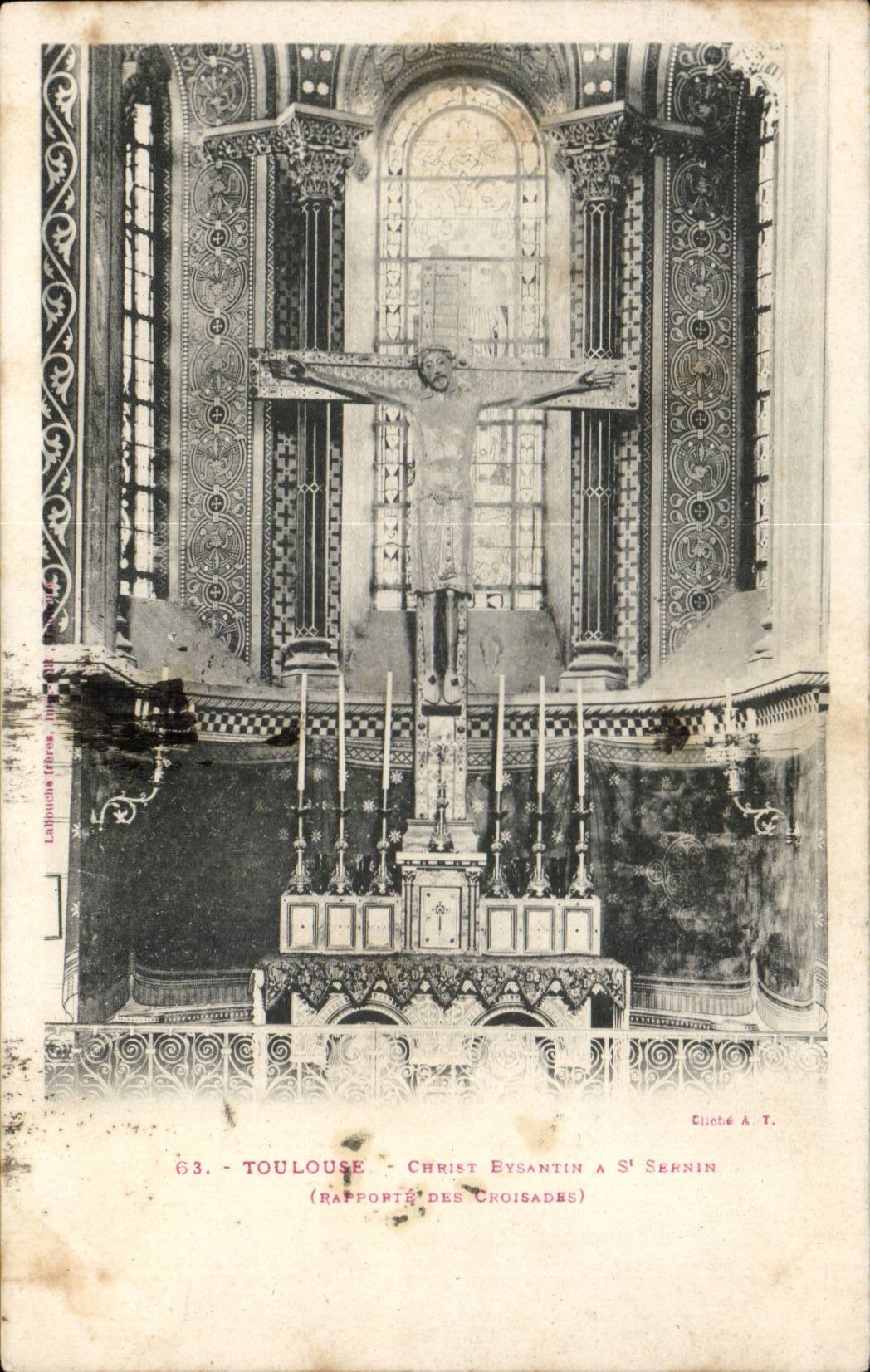 Toulouse - Cathedrale St Senin - CPA 