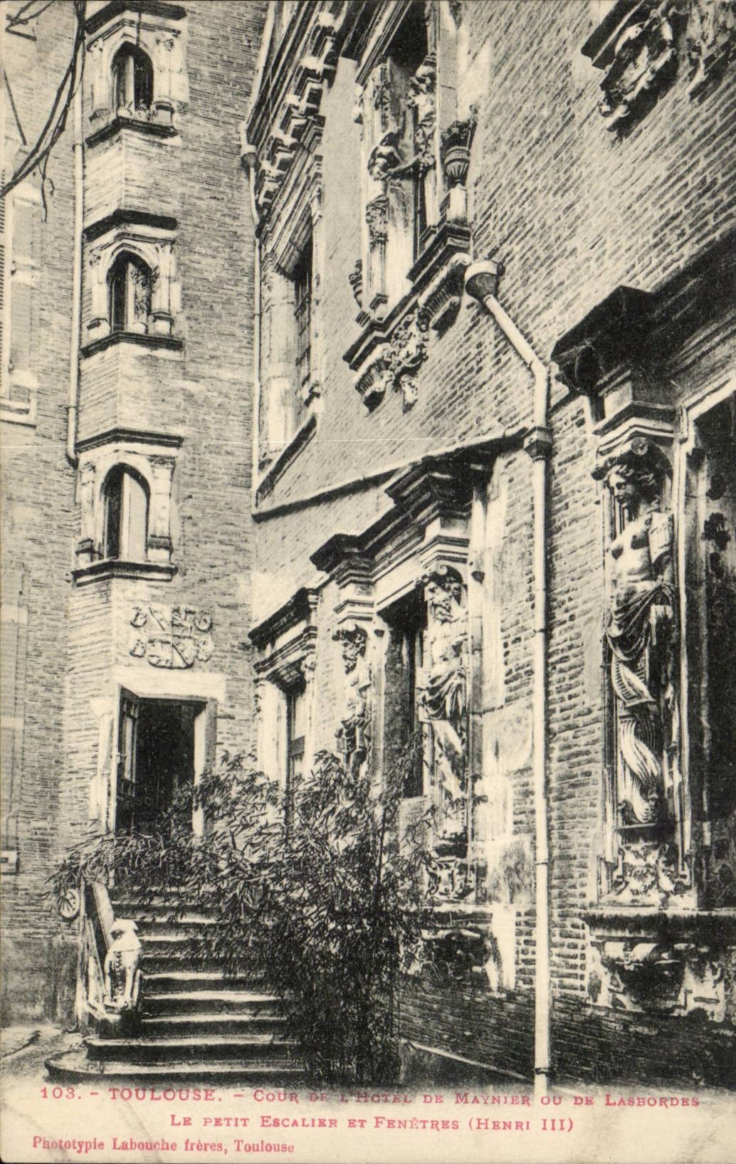 Toulouse - Cour de L'Hotel - CPA 