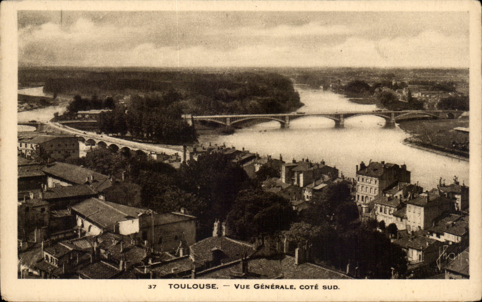 Toulouse - Vue Generale - Cote Sud CPA 