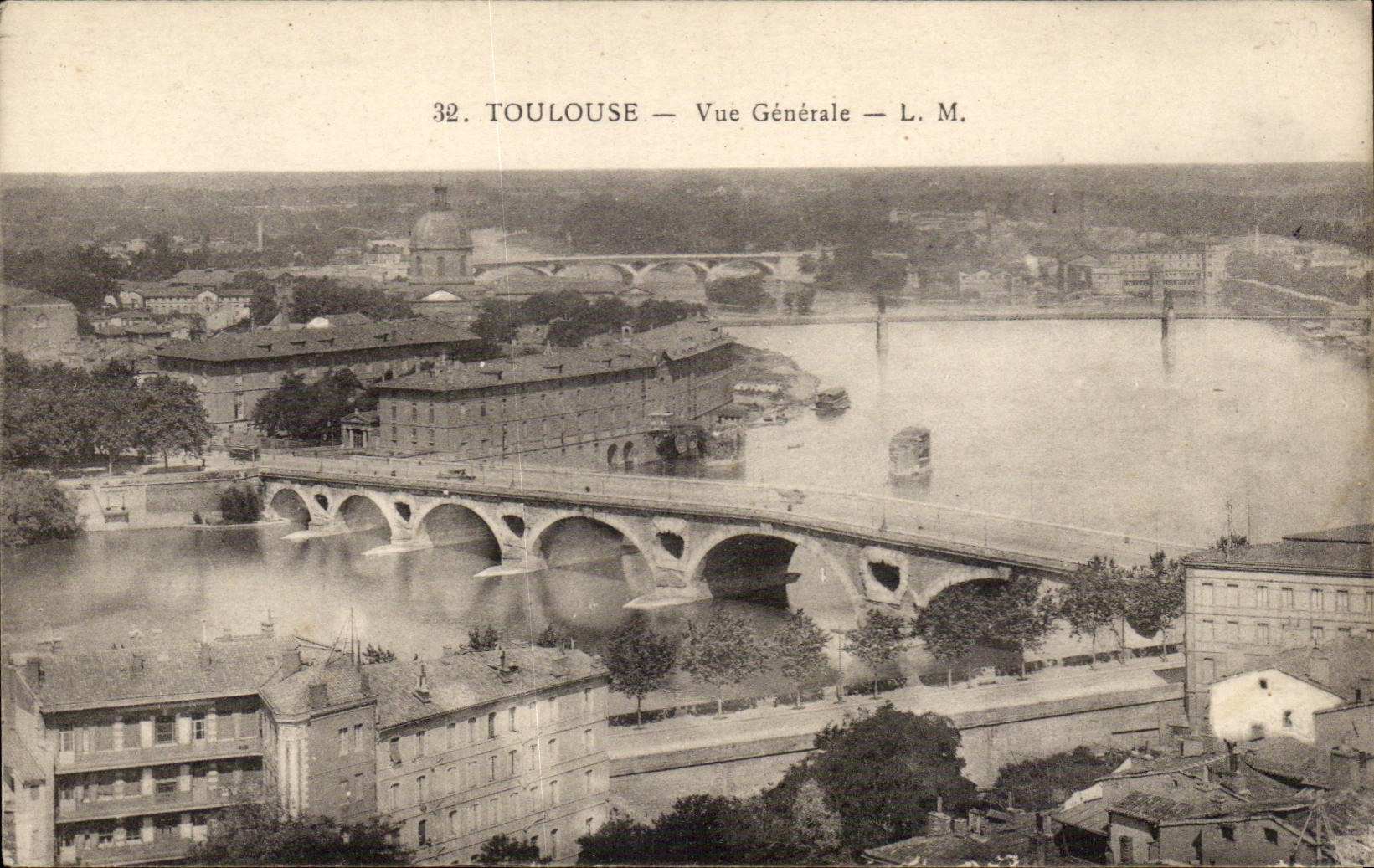 Toulouse - Vue Generale - CPA 