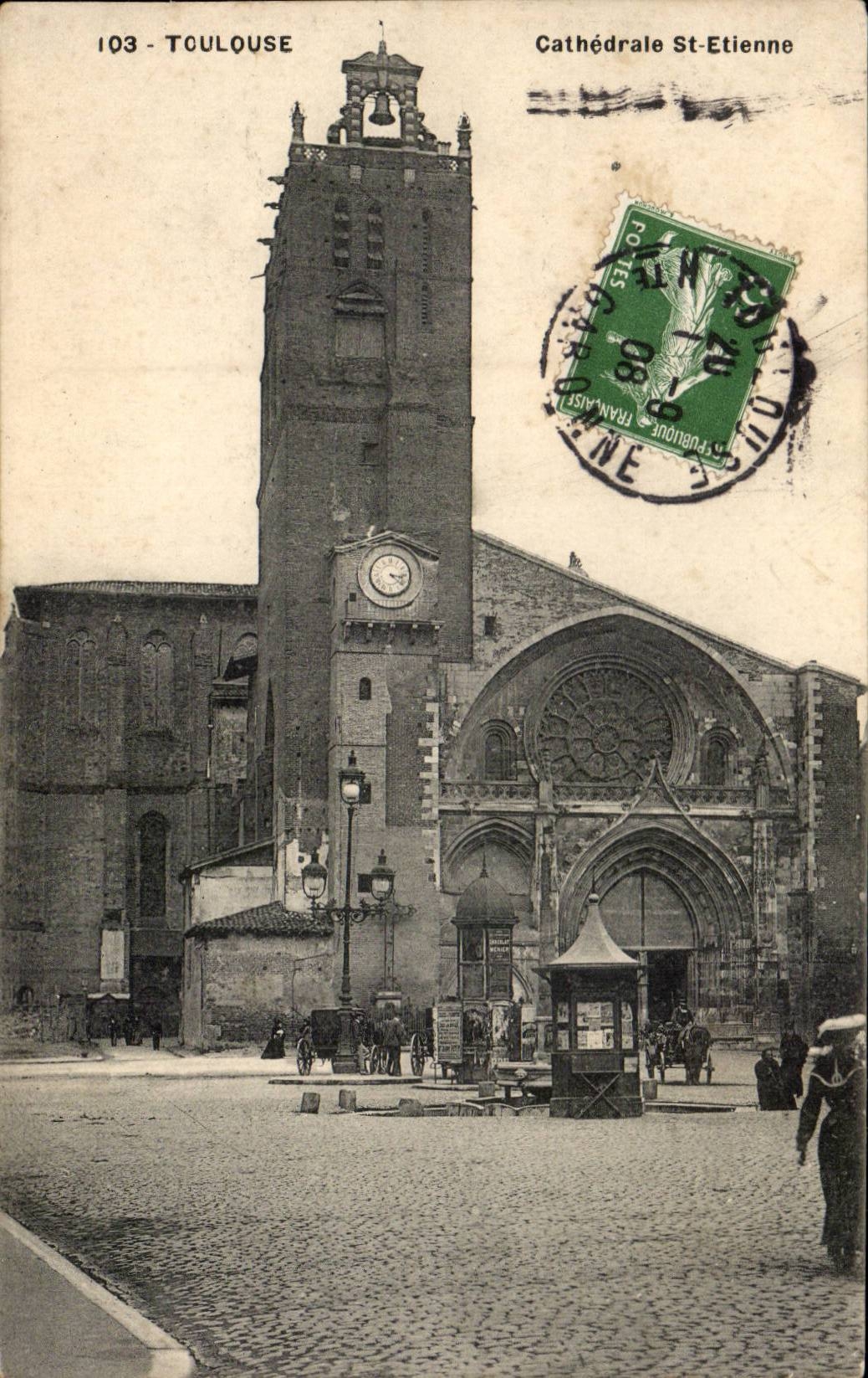 Toulouse - Cathedrale Saint Etienne - CPA 
