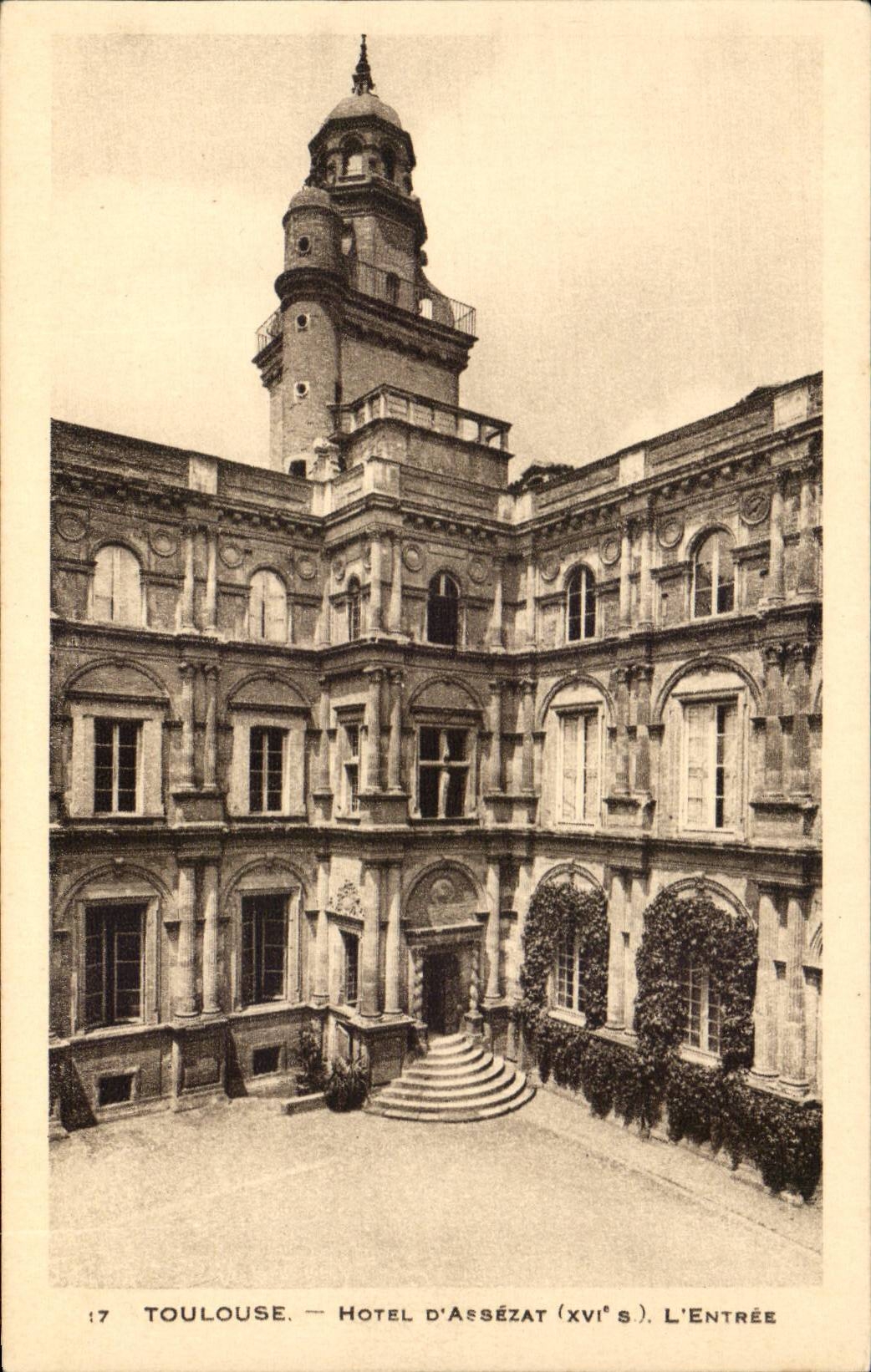 Toulouse - Hotel d'Assezat - L'Entree - CPA 