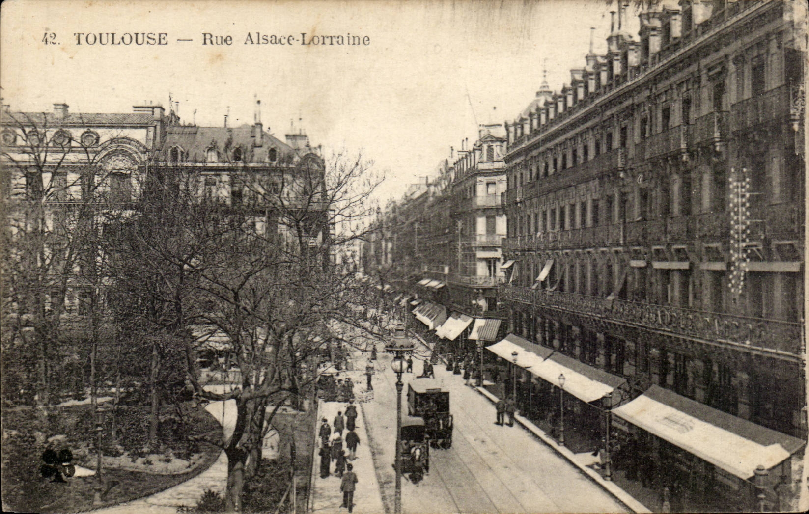 Toulouse - Rue Alsace Lorraine - CPA 
