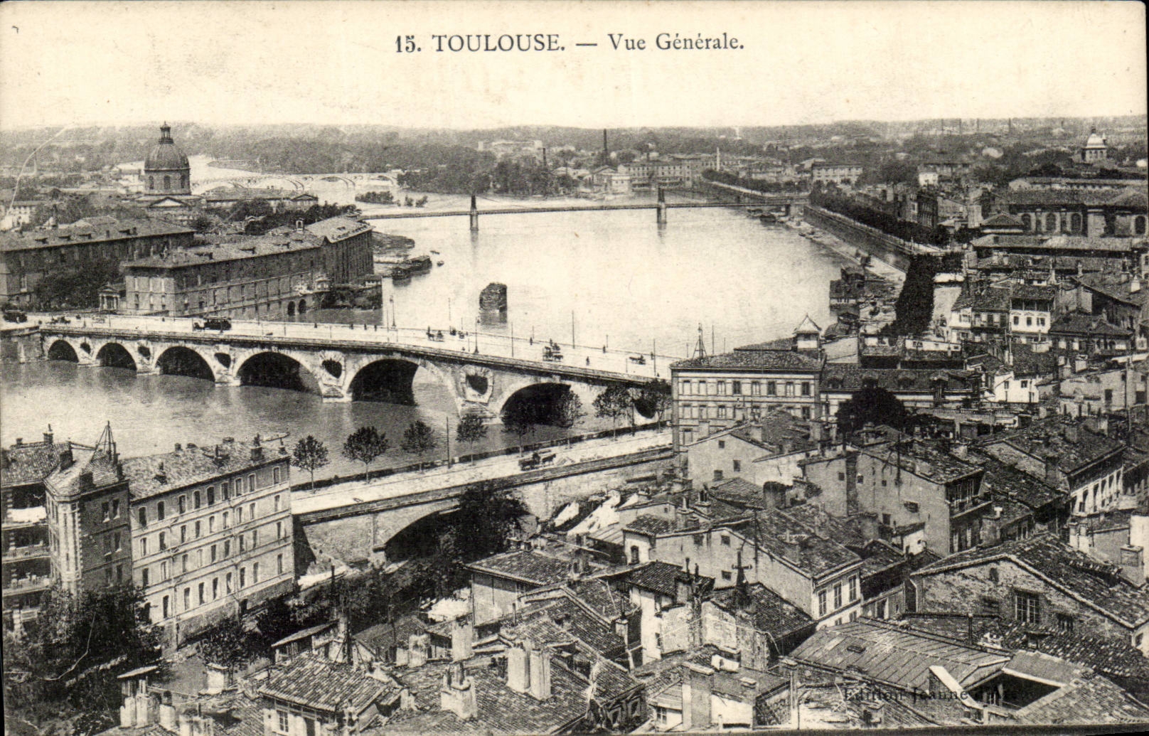 Toulouse - Vue Generale - CPA 