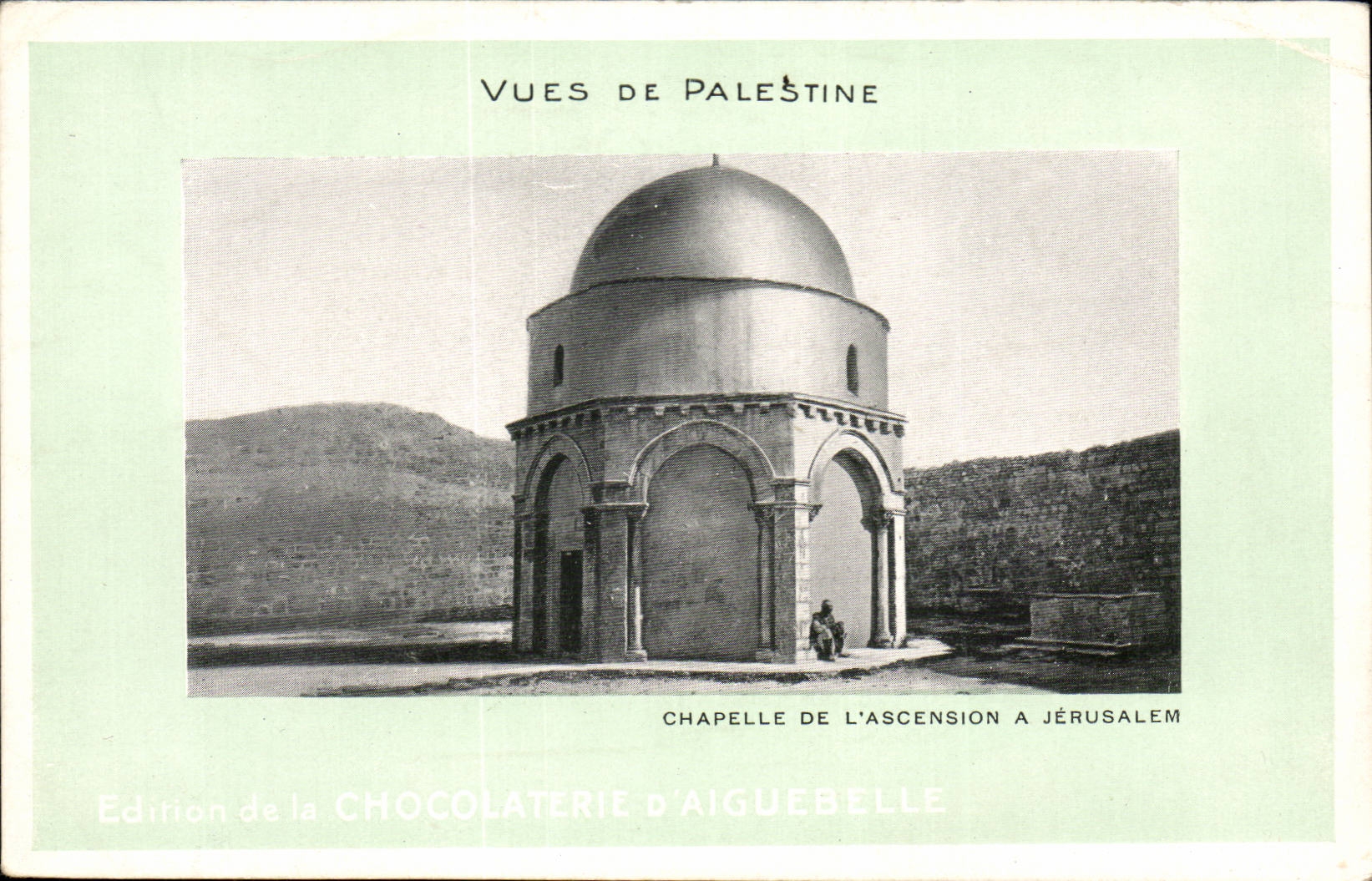 Israel - Jerusalem - Sights of Palestine - Vault of Ansencion has Jerusalem - CPA