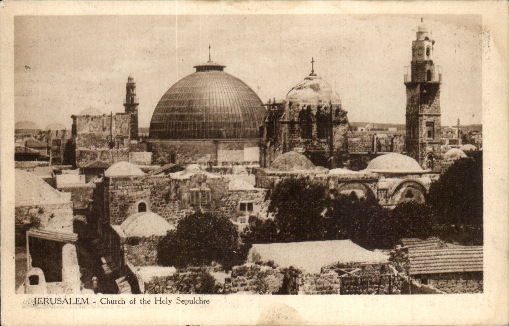 Israel - Jerusalem - Church off the Holy Sepulchre - CPA