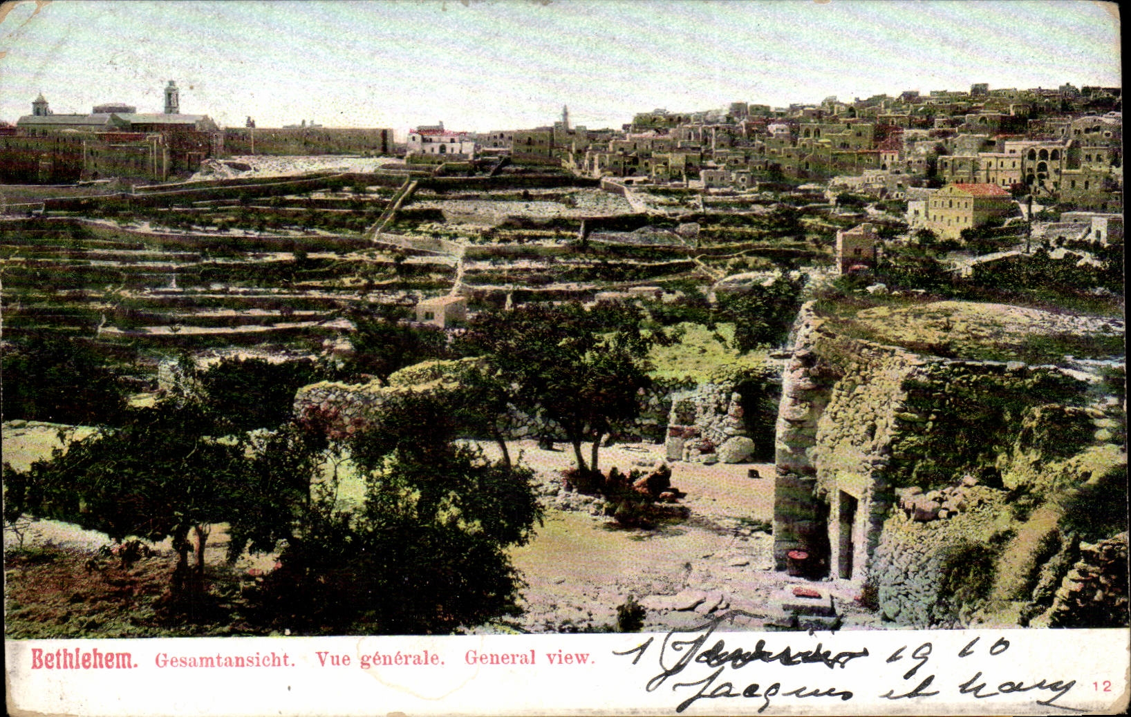 Israel - Bethlehem - Ansicht CPA