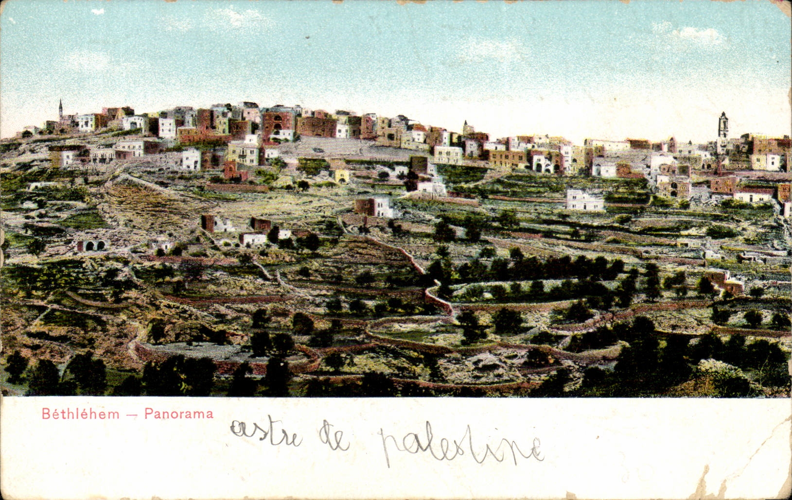 Israel - Bethlehem - Bethlehem - Panorama CPA