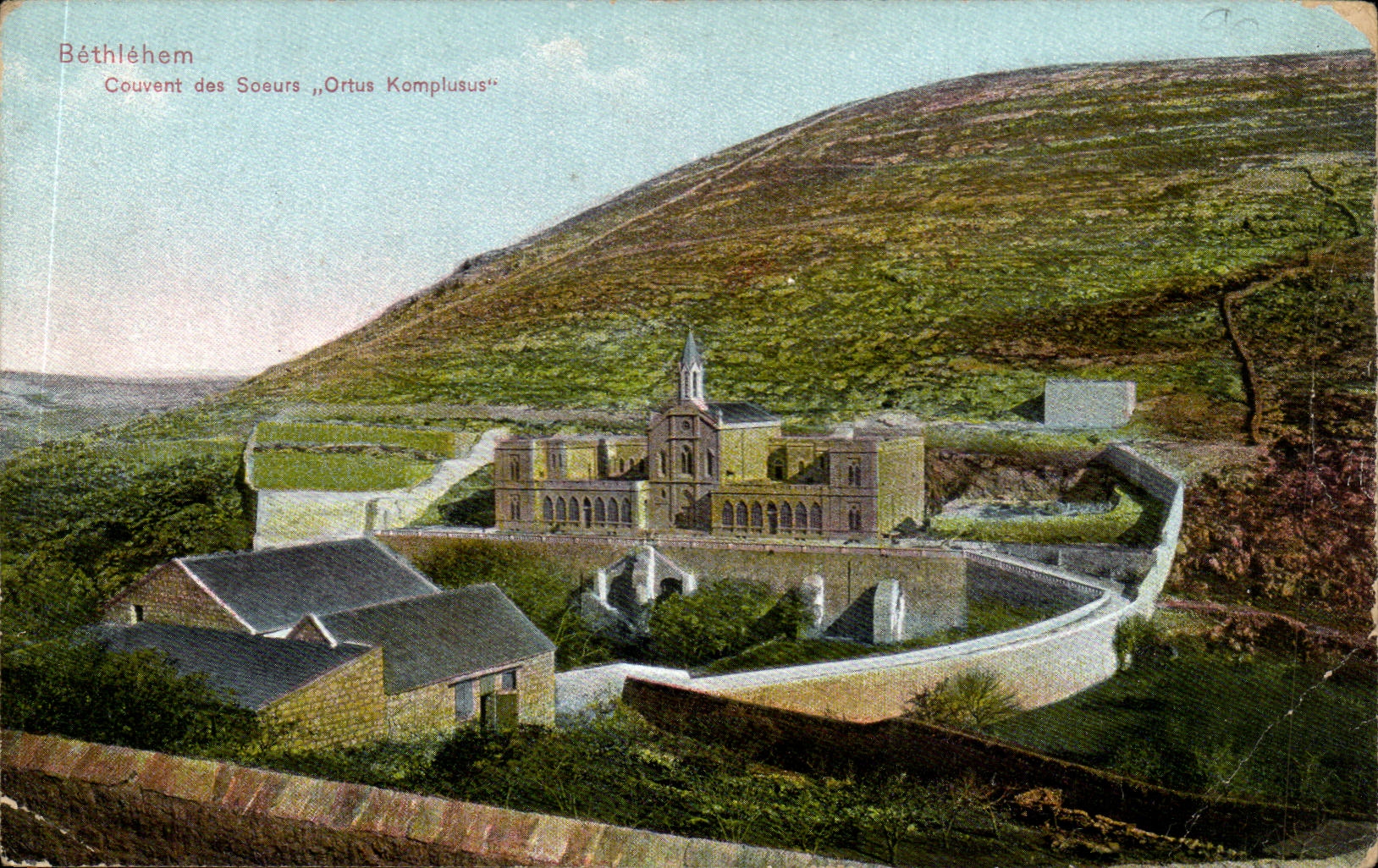 Israel - Bethlehem - Convent of the Sisters - Ortus Komplutus - CPA