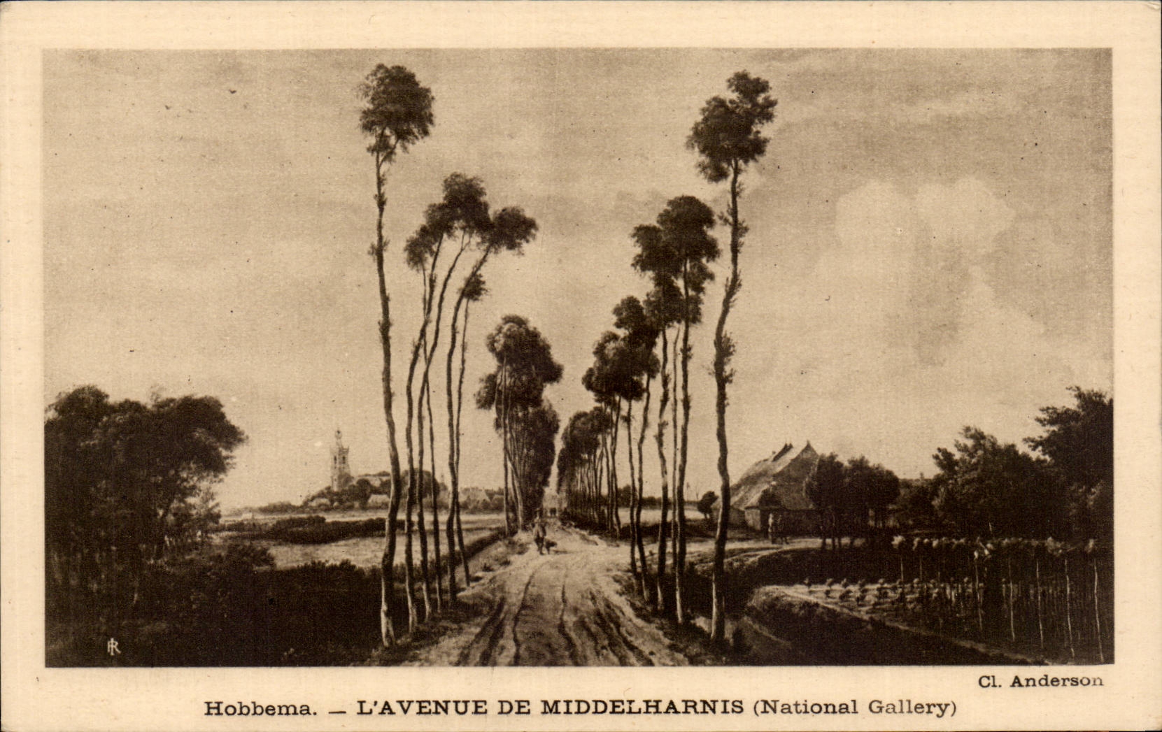 Israel - Hobbema - the Avenue of Middeharnis - CPA