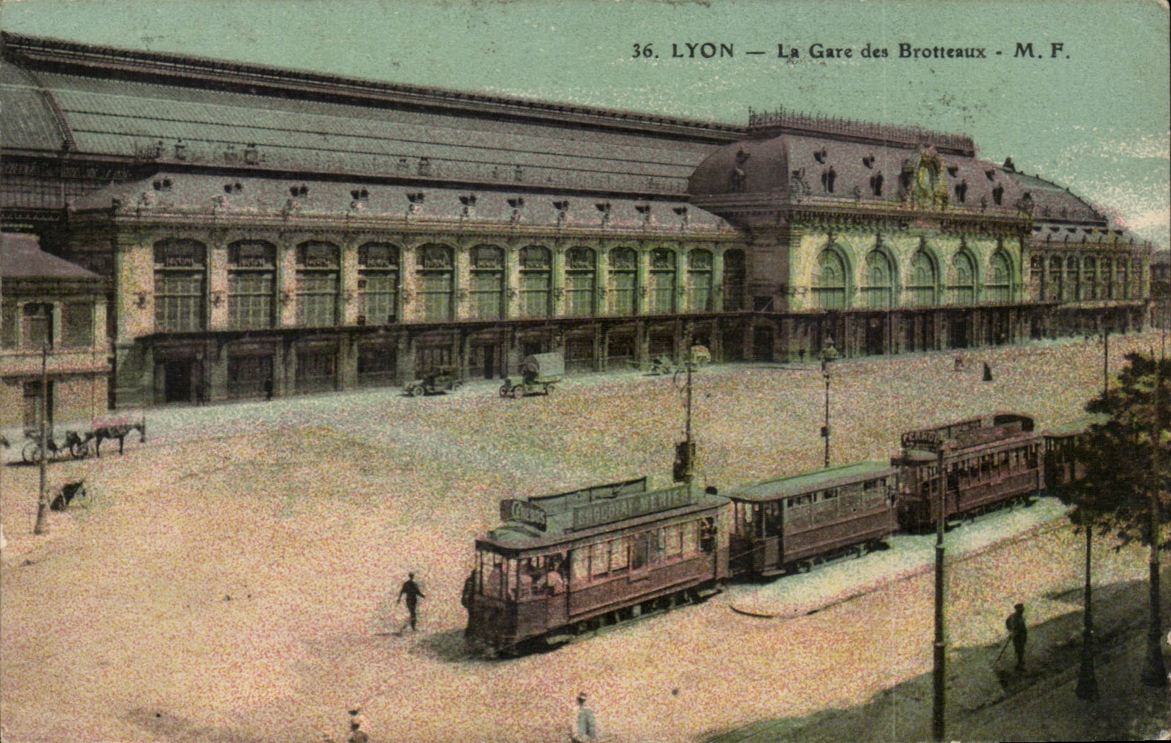 Lyon - Bahnstation von Brotteaux - Zug - CPA
