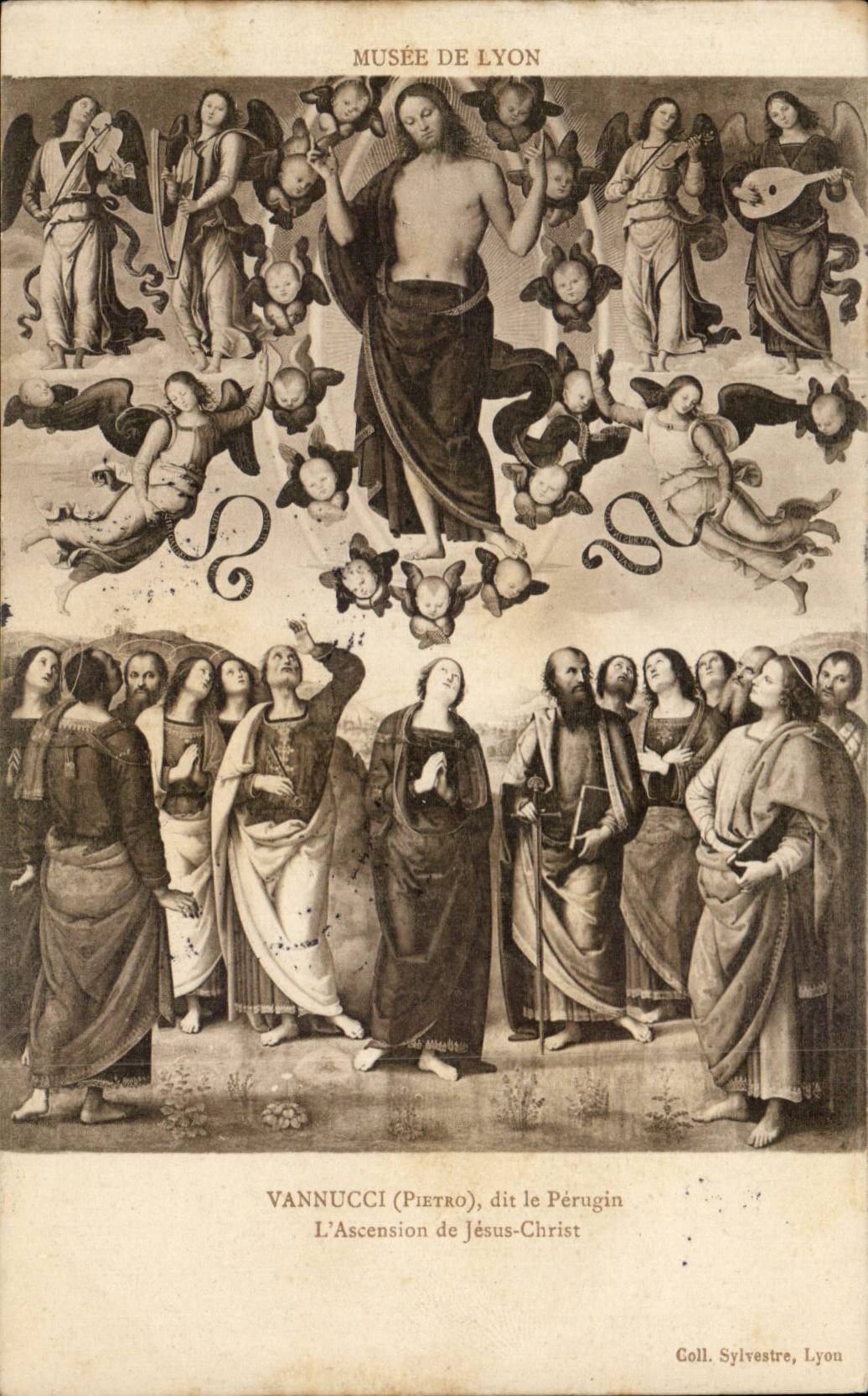 Lyon - Museum von Lyon - Tabelle - Kunst - Vannucci - Jesus Christus - CPA