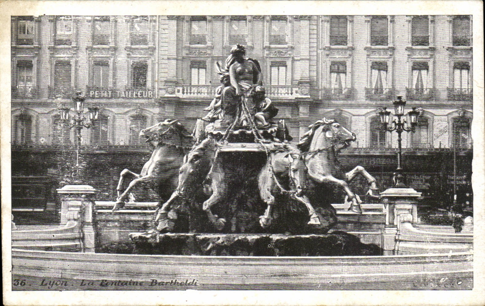 Lyon CPA Bartholdi Fountain