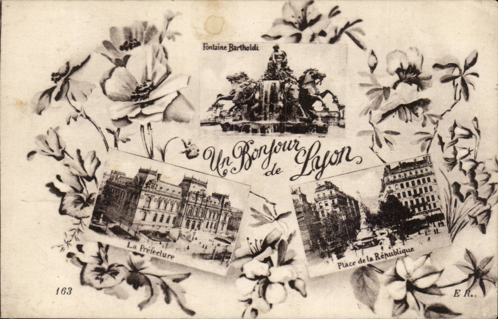 Lyon - hallo Lyon - Andenken - CPA