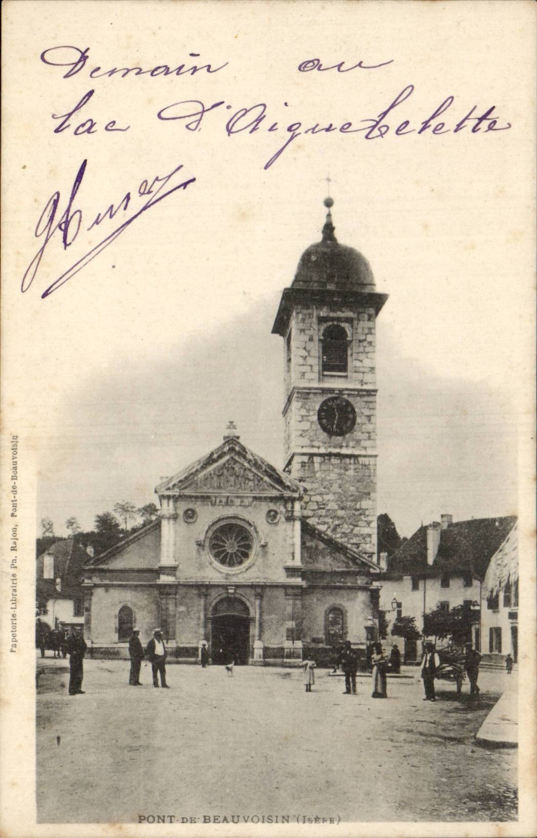 Pont de Beauvoisin - Kirche - CPA