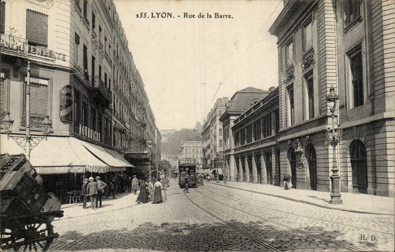 Lyon - Street of the Bar - CPA