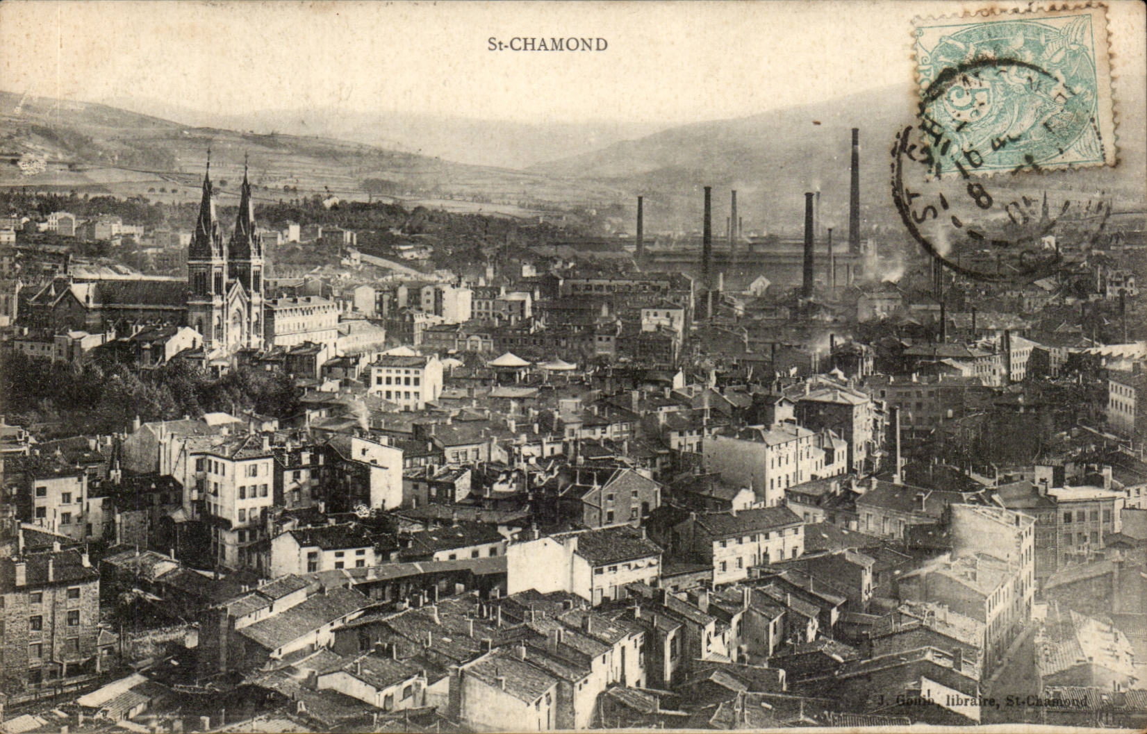 Saint Chamond - Vue Generale - CPA 
