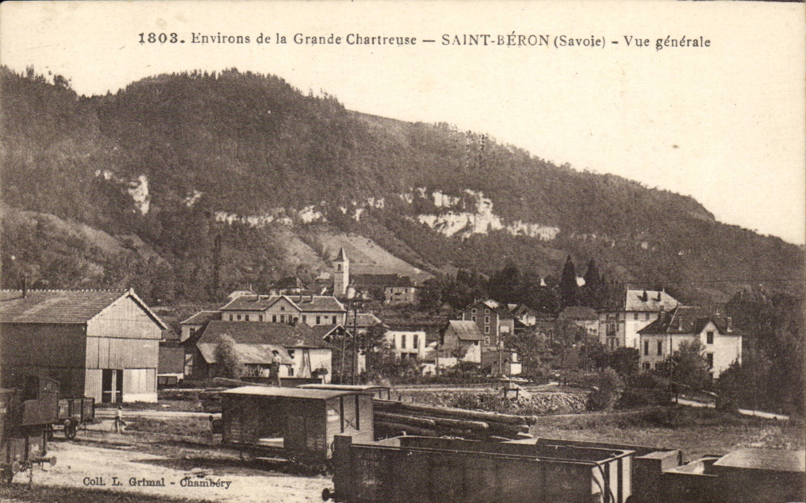 Saint Bernon - Surroundings of Large Chartreuse - View CPA