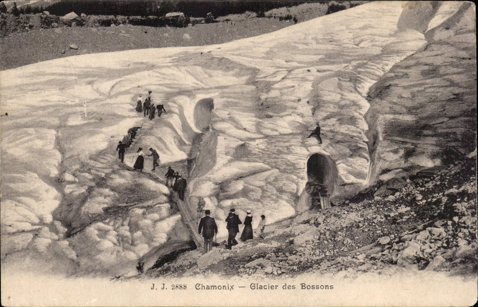 Chamonix - Glacier des Bossons CPA