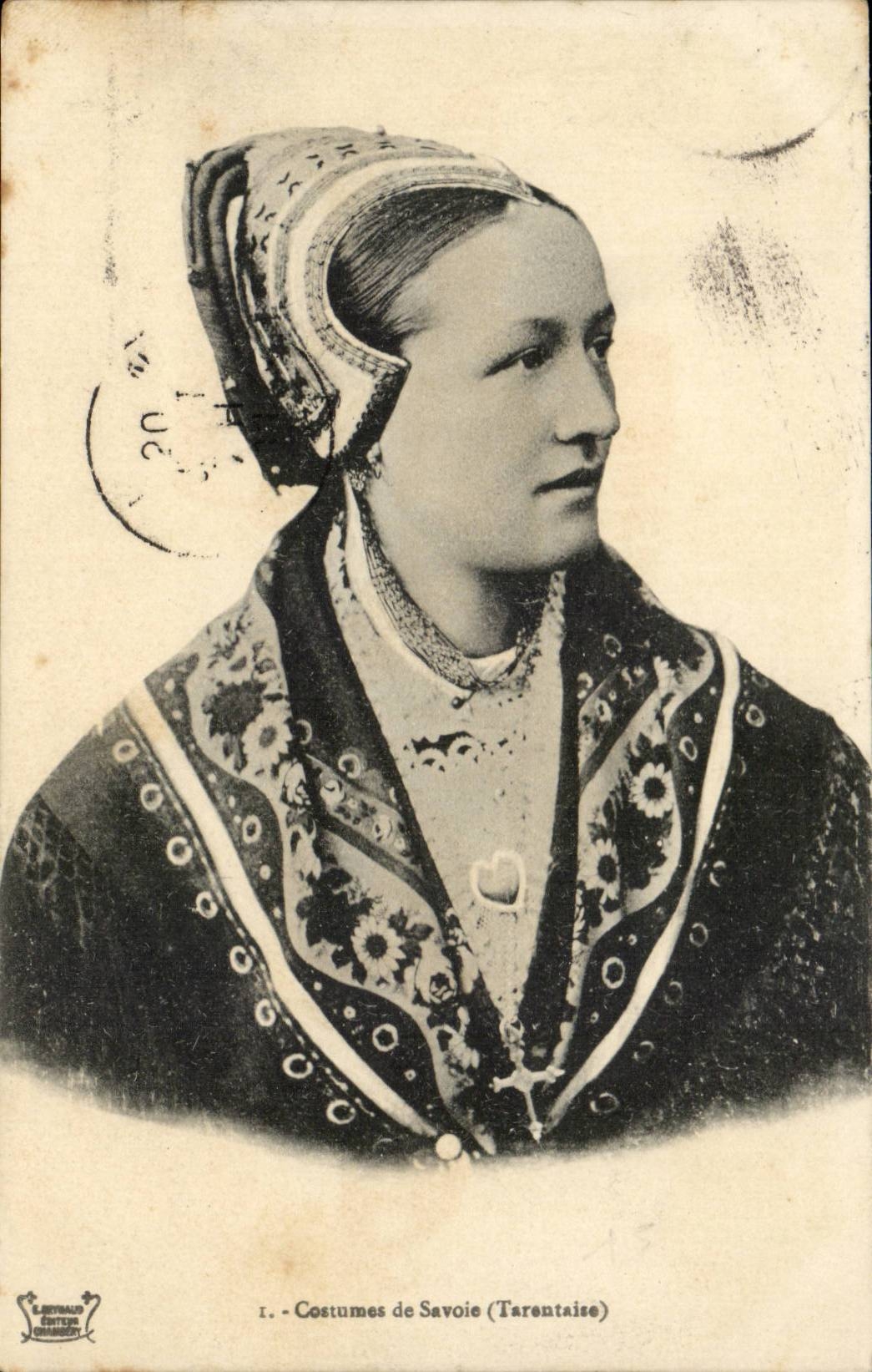 Folklore - Kostume des Wirsings - Frau CPA