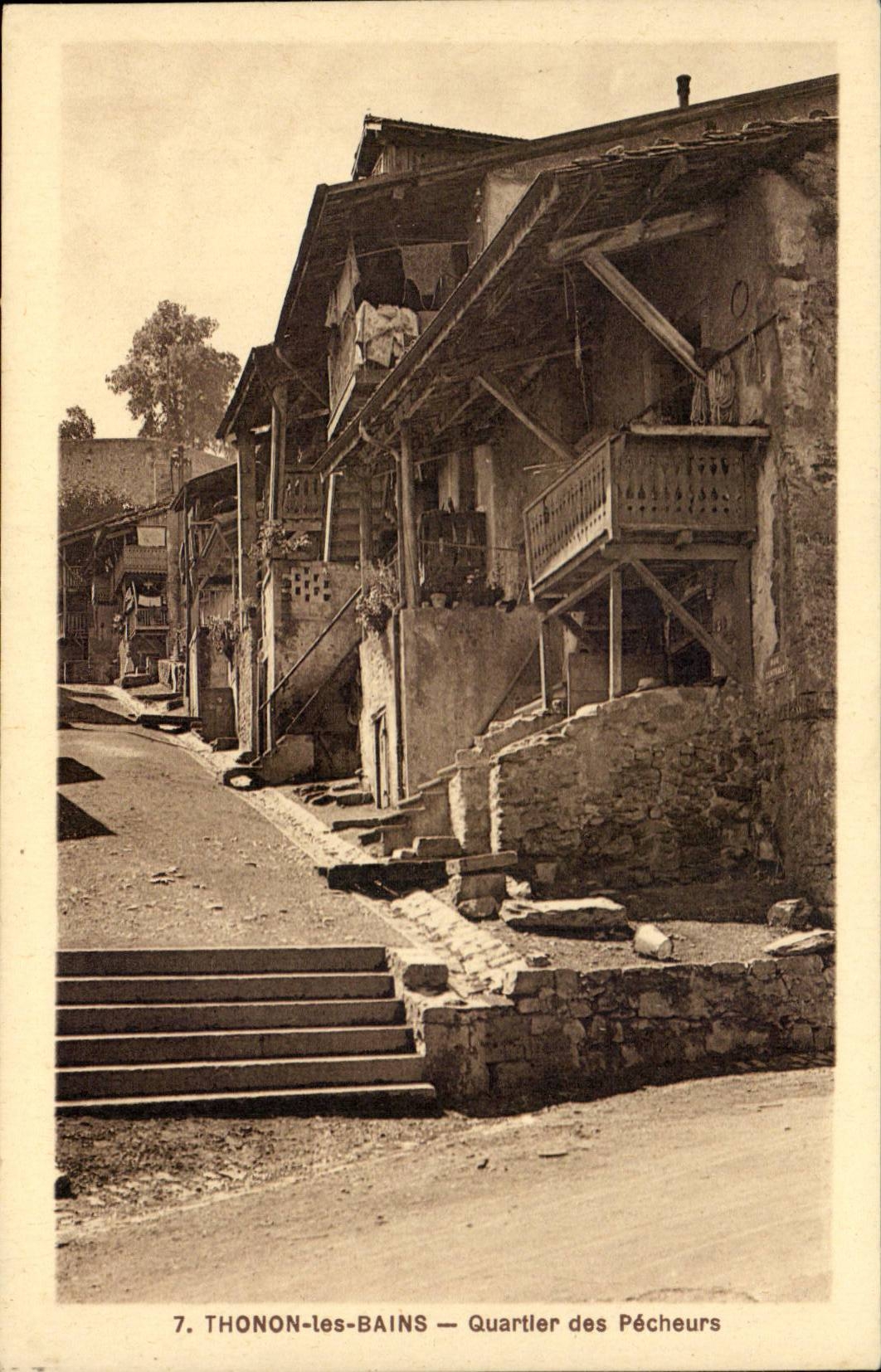 Thonon les Bains - District of the Sinners - CPA