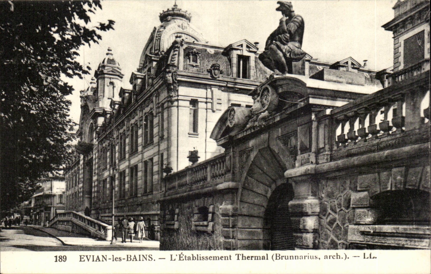 Evian les Bains - Hydropathic establishment - CPA