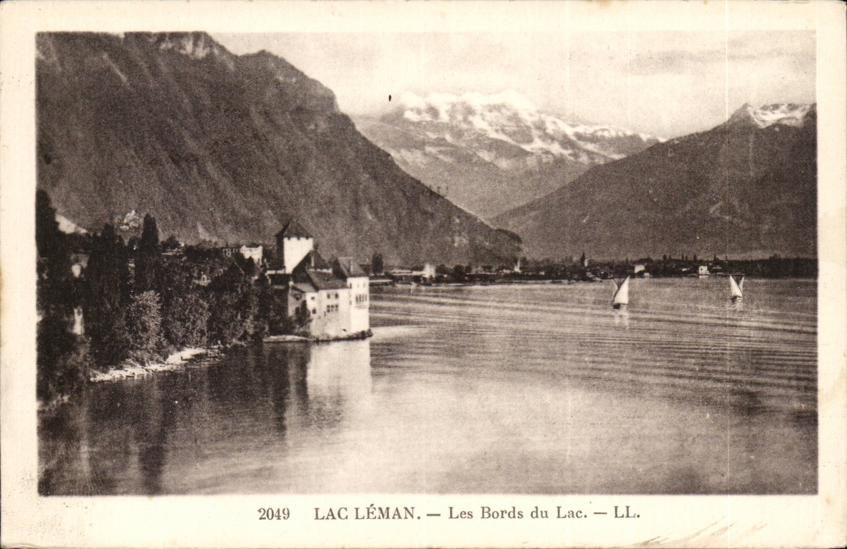 Lake Leman - Edges of the Lake - CPA