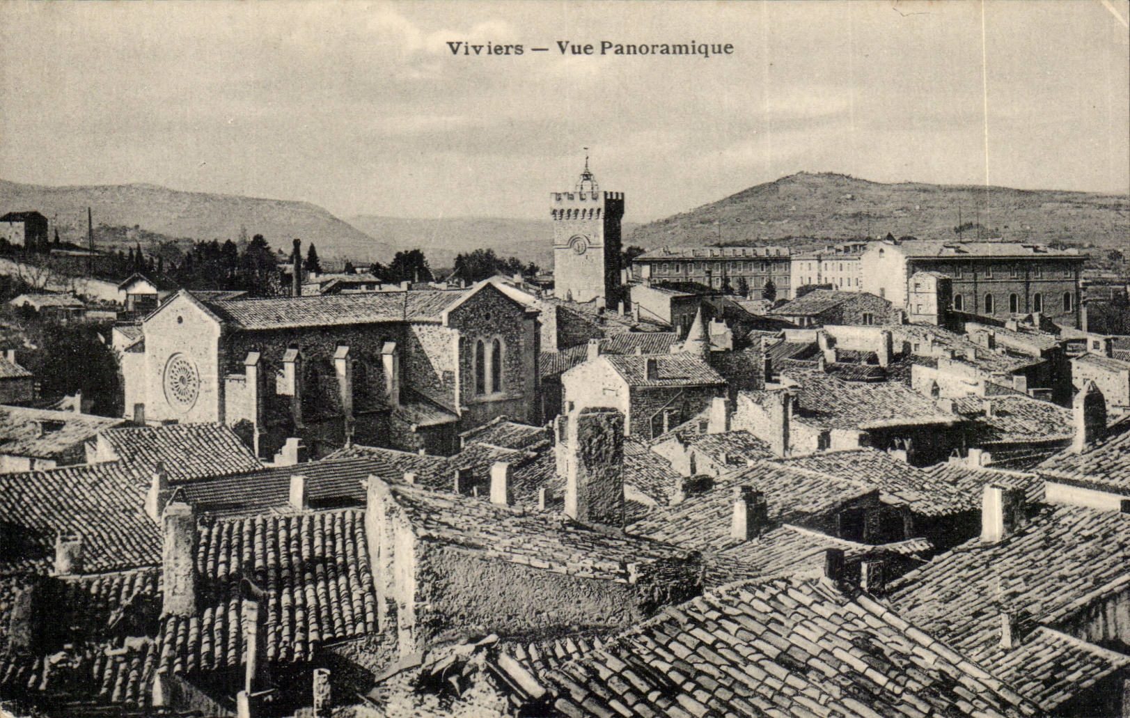 Fish ponds - Panoramic View - CPA