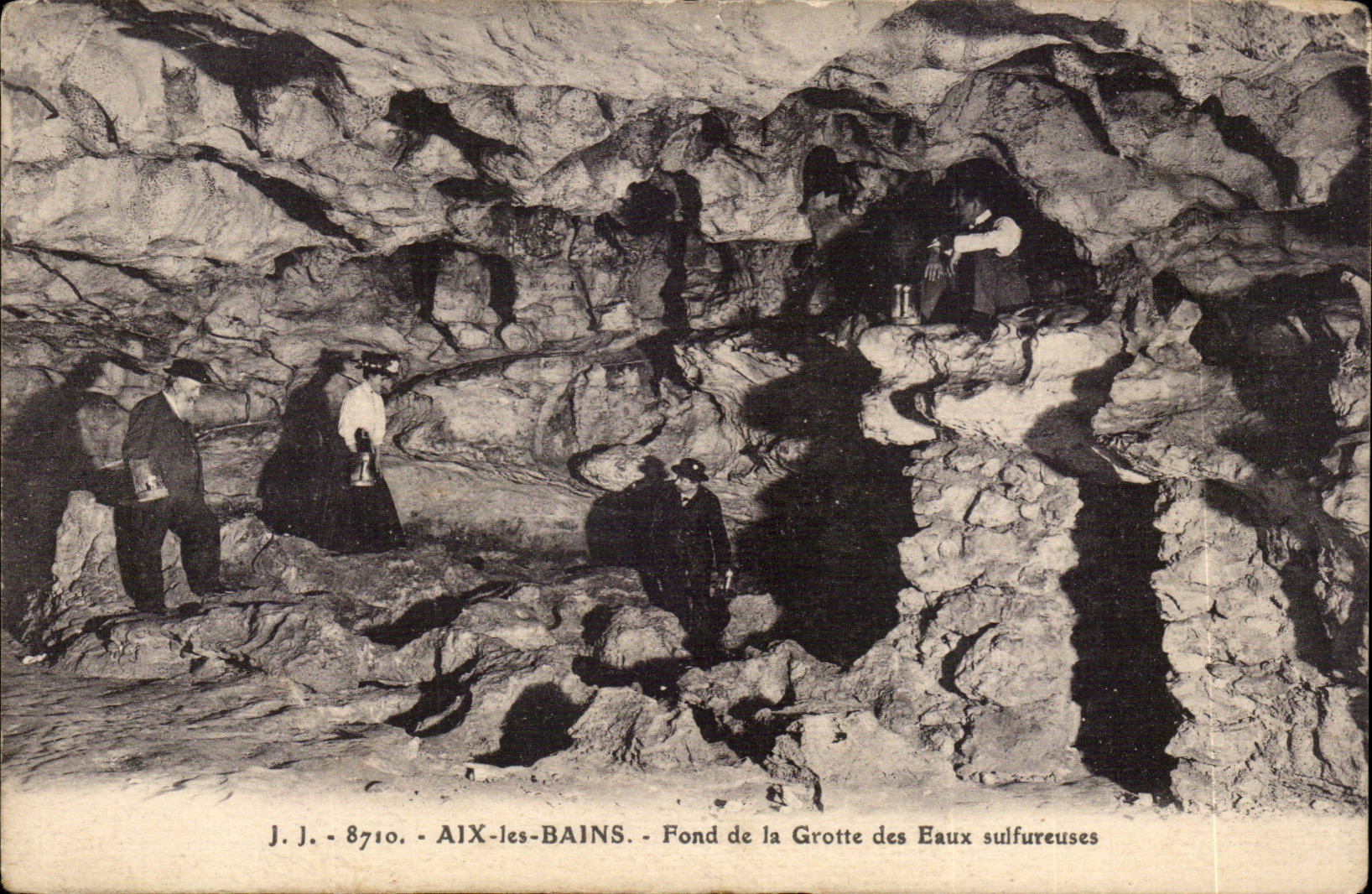 Aix les Bains - Fund of the Cave of sulfurous Water - CPA