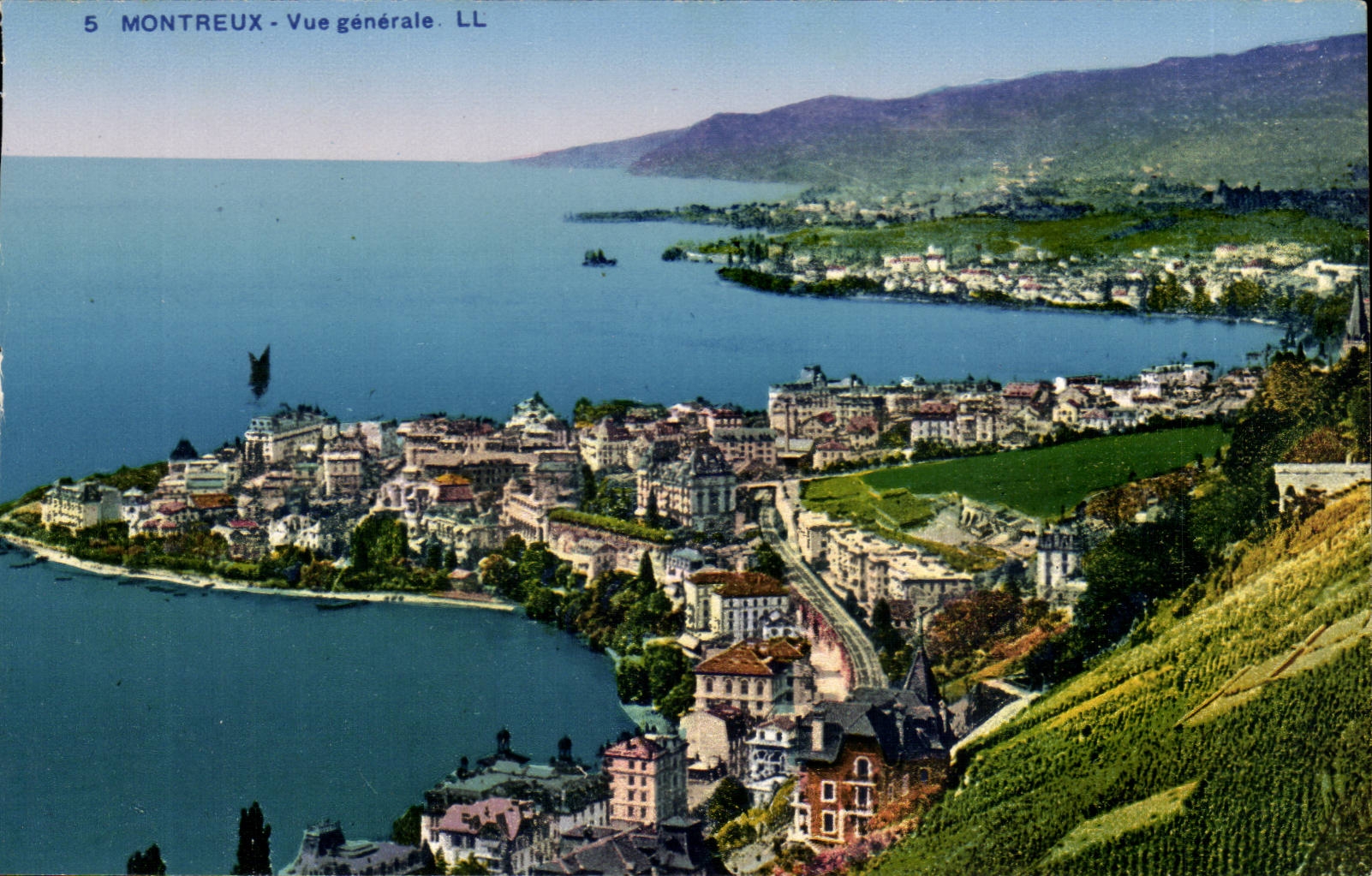 Switzerland - Schweiz - Vaud - Montreux - View - CPA