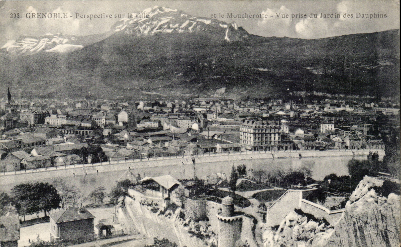 Grenoble - View on City CPA