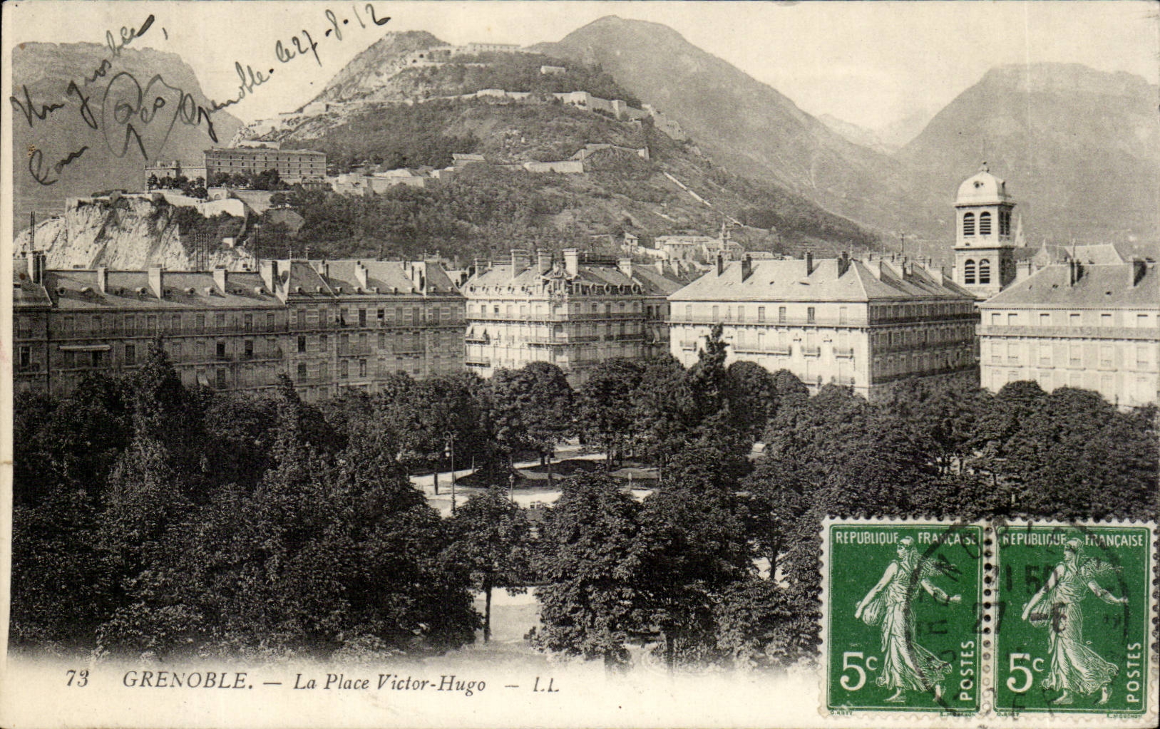Grenoble - the Place Victor Hugo CPA