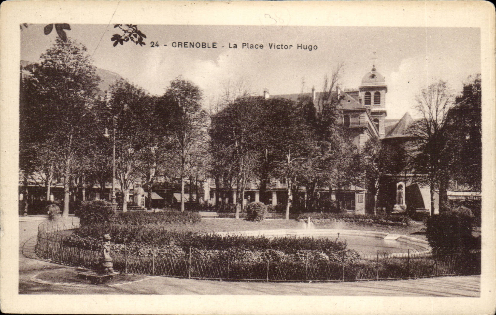 Grenoble - the Place Victor Hugo CPA