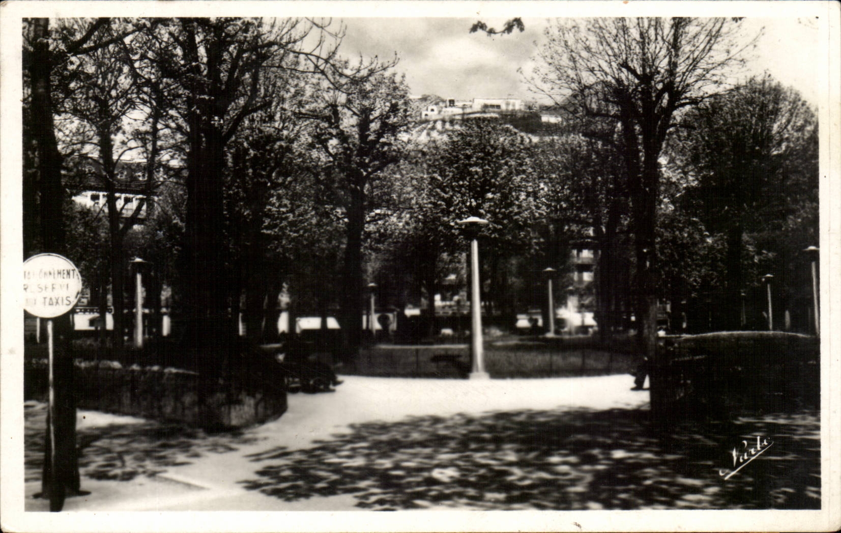 Grenoble - Place Victor Hugo and Bastille CPA