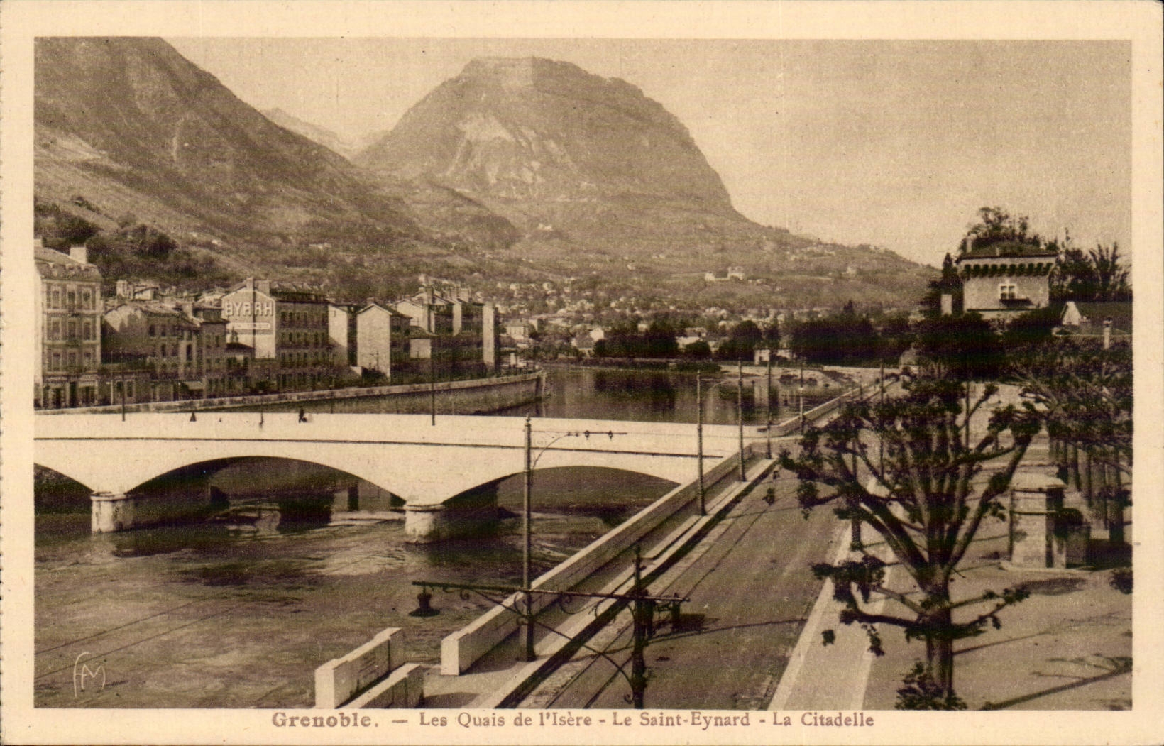 Grenoble - Quays of Isere - St Eynard - Citadel CPA