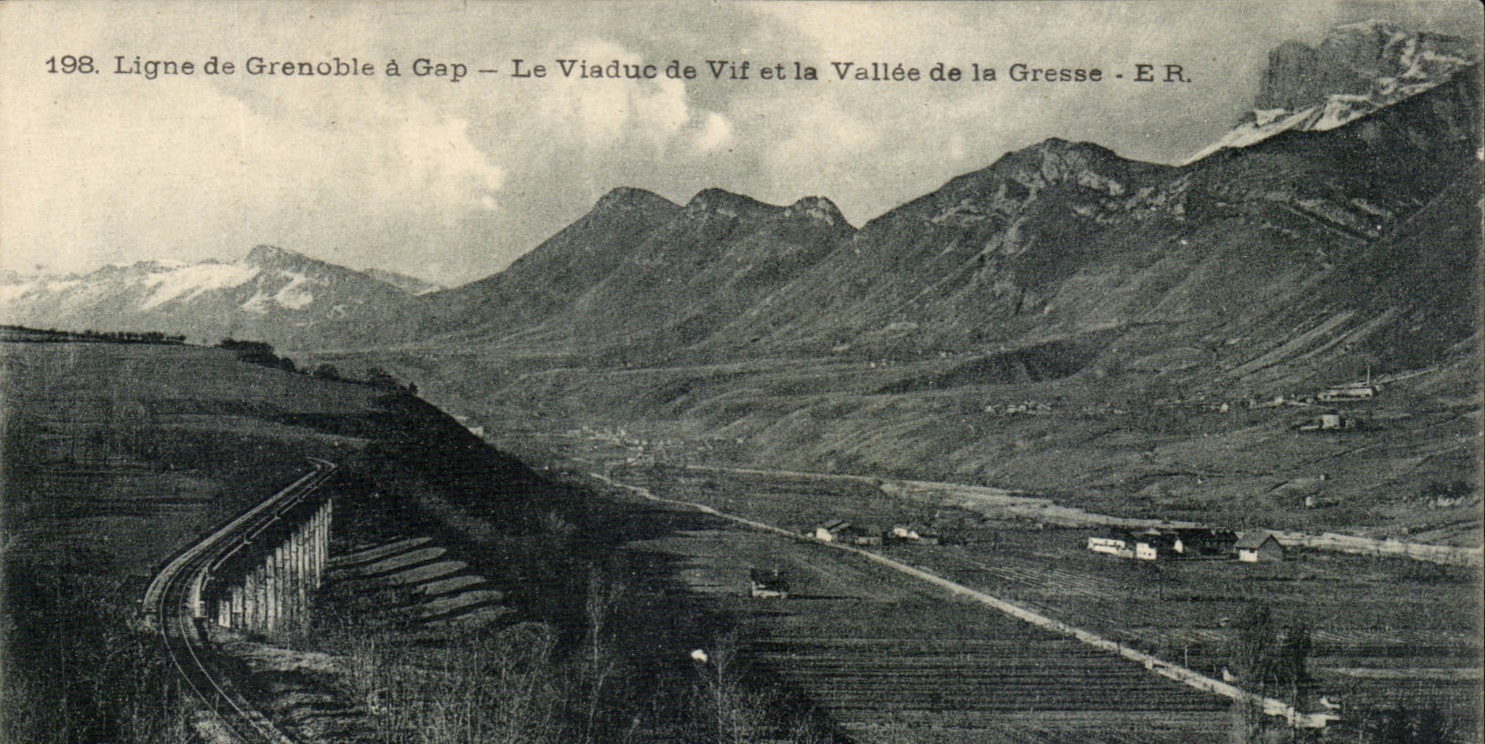 Grenoble - Line of Grenoble has Gap - the Viaduct of Sharp and the Valley of Gresse - CPA