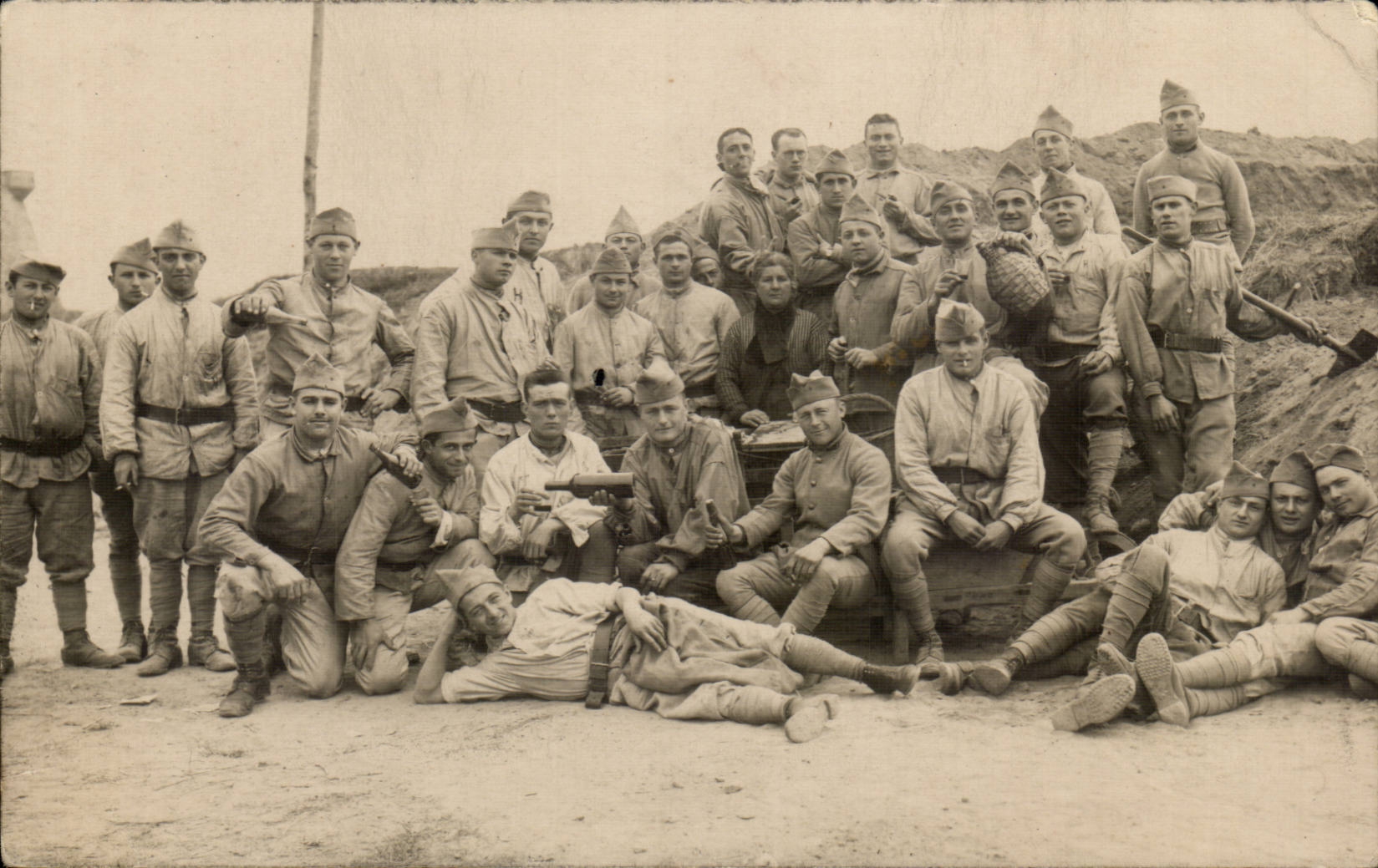 CPA Militaria Soldiers