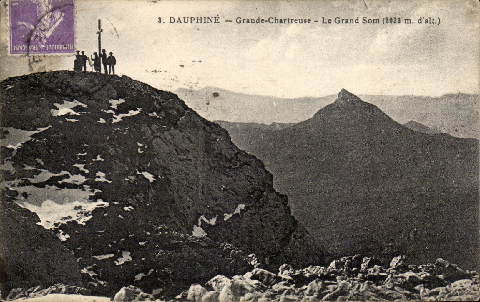 Grosses Chartreuse CPA grosses Som (2033m)