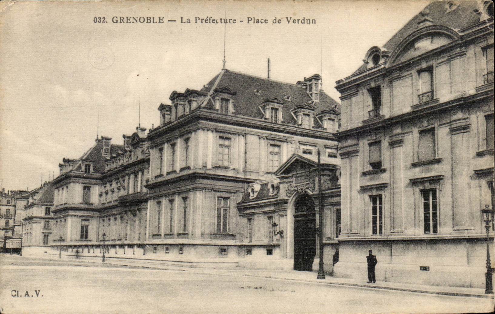 Grenoble CPA the prefecture Places of Verdun