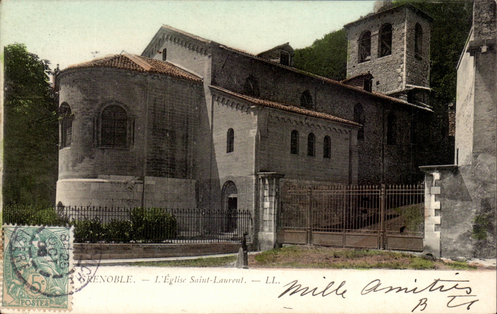 Grenoble CPA the Saint Laurent church