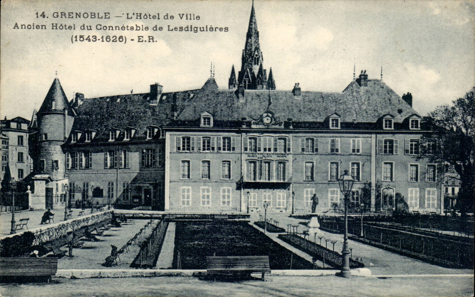 Dauphine CPA Grenoble the town hall Old hotel of the constable of Lesdiguieres (1543 1626)