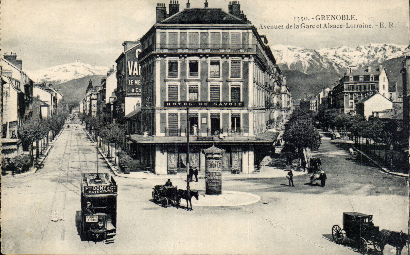 Grenoble CPA Which occurred of the station and Lorraine Alsace