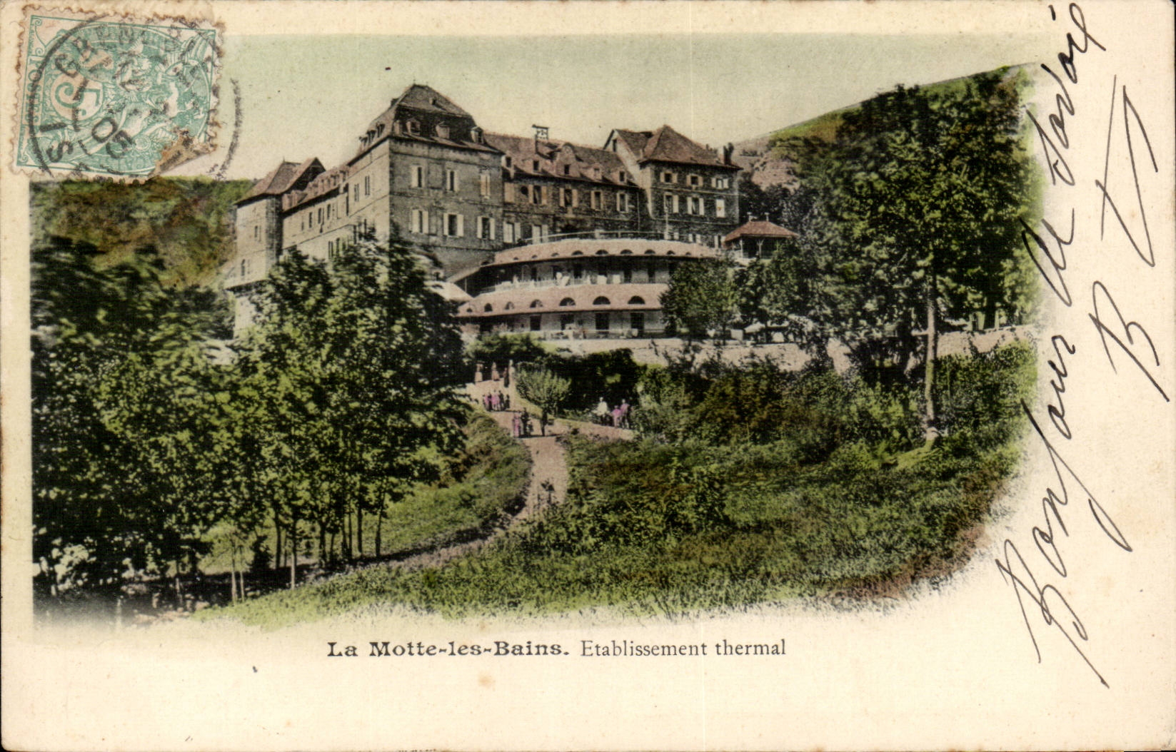 Mound les Bains CPA Hydropathic establishment