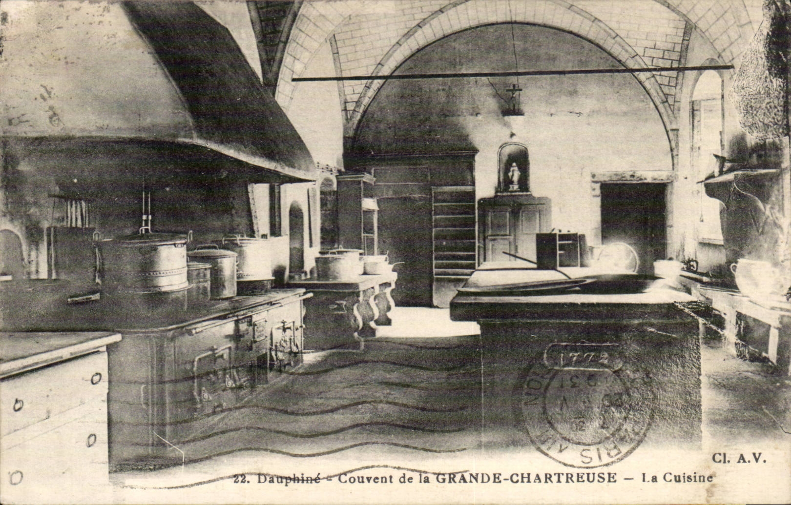 Brut DAuphine-CPA grosses Chartreuse die Kuche