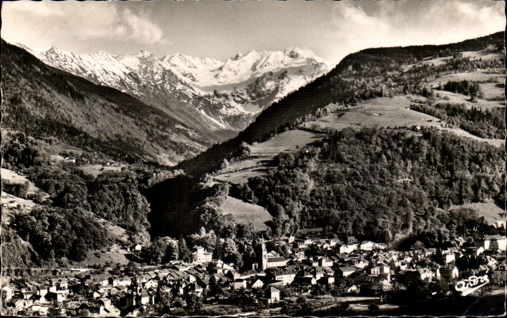 Allevard les Bains CPA View and Gleyzin