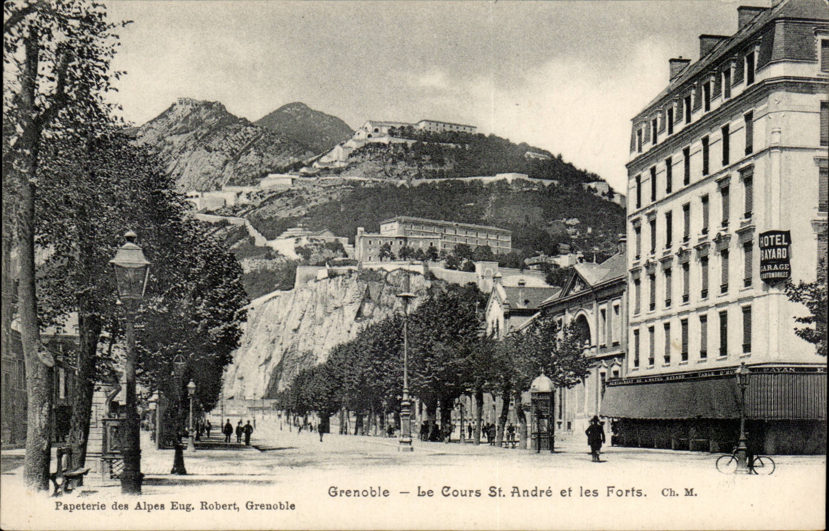 Dauphine CPA Grenoble the course St Andre and forts