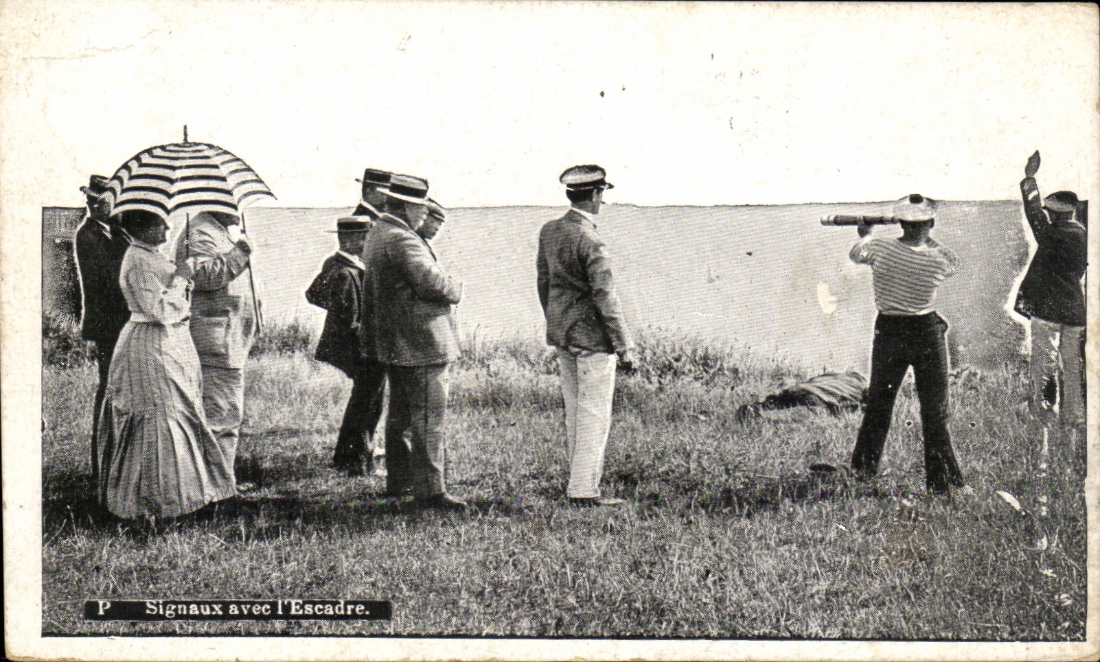 CPA Signals with the squadron (boat boat ship)