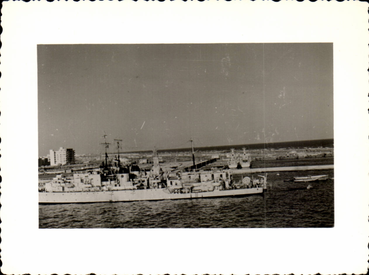 CPA Real photo Warship